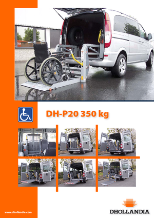 Rakodóplatformok Dhollandia DH-P 20