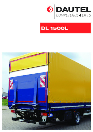 Rakodóplatformok DAUTEL DL 1500 L