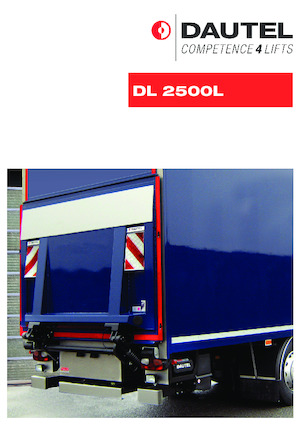 Rakodóplatformok DAUTEL DL 2500 L