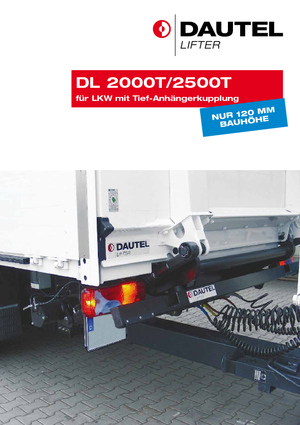 Rakodóplatformok DAUTEL DL 2000 T