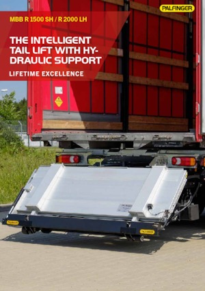 Rakodóplatformok MBB Palfinger MBB R 1500 SH