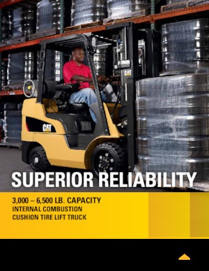 LPG targoncák Caterpillar 2C6000