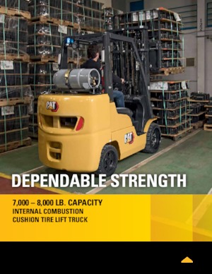 LPG targoncák Caterpillar 2C8000