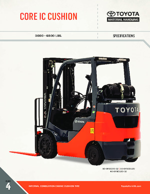 LPG targoncák Toyota 40-8FGCU30