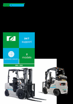 LPG targoncák UniCarriers DX2-15