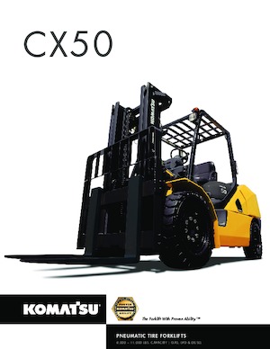 LPG targoncák Komatsu FG50ATU-10