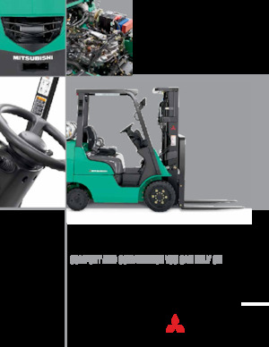 LPG targoncák Mitsubishi FGC20CN