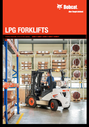LPG targoncák Bobcat G33E-7