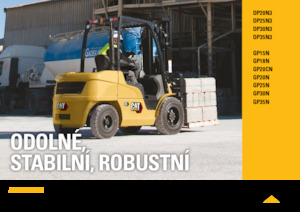 LPG targoncák Caterpillar GP18N 