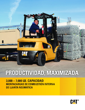 LPG targoncák Caterpillar GP33N