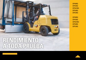 LPG targoncák Caterpillar GP50N3