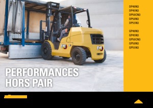 LPG targoncák Caterpillar GP50N3