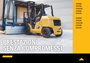 LPG targoncák Caterpillar GP50N3