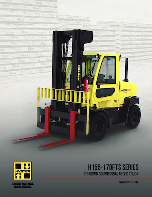 LPG targoncák Hyster H155FTS