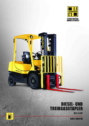 LPG targoncák Hyster H2.5XT