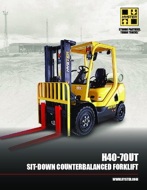 LPG targoncák Hyster H4.0UT 