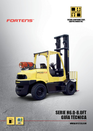 LPG targoncák Hyster H8.0FTS
