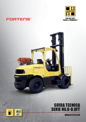 LPG targoncák Hyster H8.0FTS