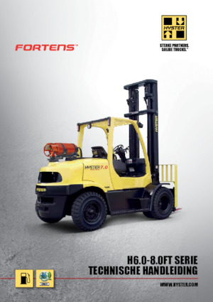 LPG targoncák Hyster H8.0FTS