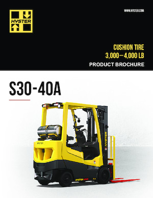 LPG targoncák Hyster S30A
