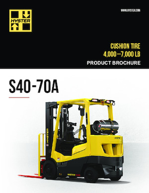 LPG targoncák Hyster S60A