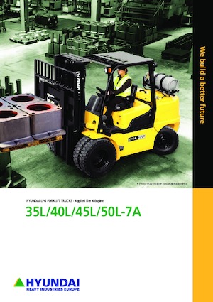 LPG targoncák Hyundai 40L-7 A