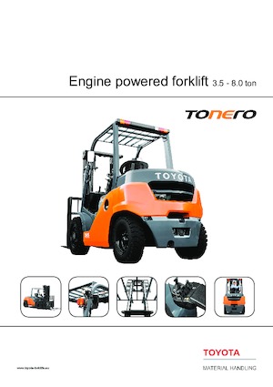 LPG targoncák Toyota 8 FG 35N 