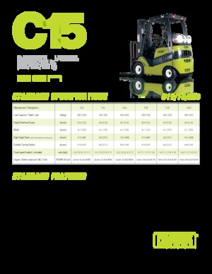 LPG targoncák Clark C20 s L