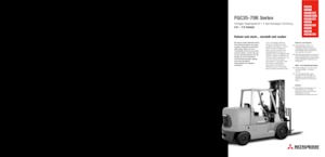 LPG targoncák Mitsubishi FGC40K STC