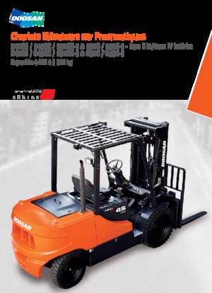 LPG targoncák Doosan G55C-5