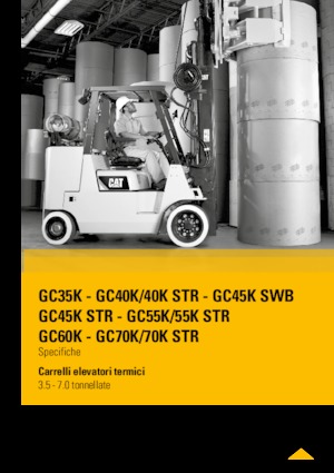 LPG targoncák Caterpillar GC55K STR