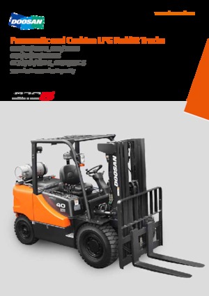 LPG targoncák Doosan GC35S-5