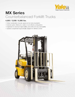 LPG targoncák Yale GP050MX