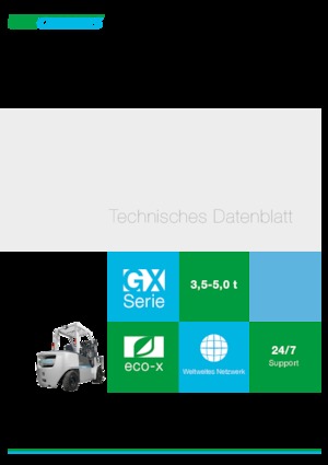 LPG targoncák UniCarriers GX 45