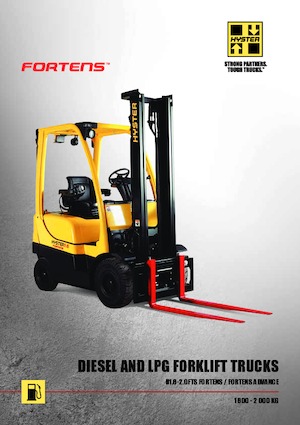 LPG targoncák Hyster H 1.8 FT