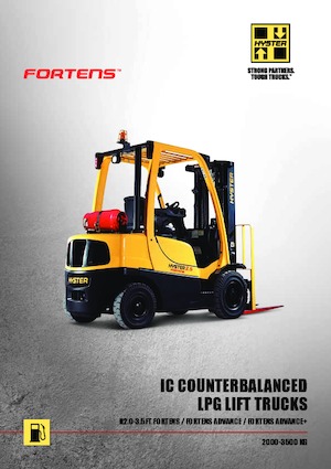 LPG targoncák Hyster H 2.5 FT