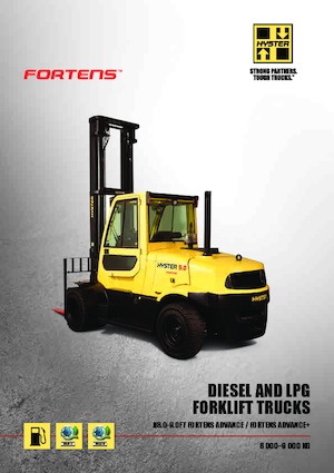 LPG targoncák Hyster H8.0FT 6