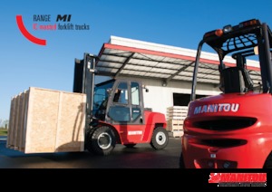 LPG targoncák Manitou MI 50 G
