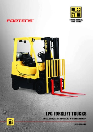 LPG targoncák Hyster S2.5FT