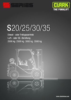 LPG targoncák Clark S30 L