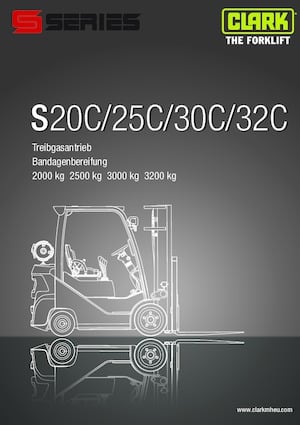 LPG targoncák Clark S20C L