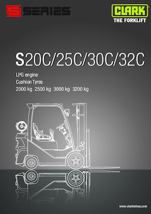 LPG targoncák Clark S32C L