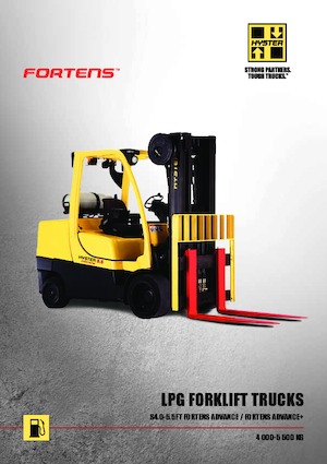 LPG targoncák Hyster S5.5FT