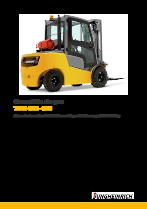 LPG targoncák Jungheinrich TFG 430