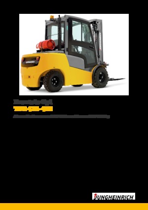 LPG targoncák Jungheinrich TFG 430