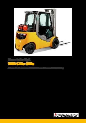 LPG targoncák Jungheinrich TFG 425s