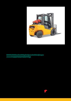 LPG targoncák Jungheinrich TFG S50