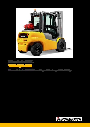 LPG targoncák Jungheinrich TFG S50