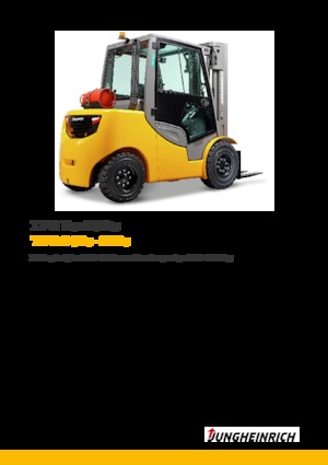 LPG targoncák Jungheinrich TFG S50s