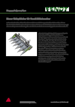 Kombájn kukoricaasztalok Fendt CornFlow 8Reihen 70cm